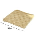 thumbnail image 2 of Corduroy Chair Pads Seat Cushion For Non Slip,Soft Thick Chair Cushion For Kids Reading Adult Office,Reduce Pressure Square Seat Pad For Bedroom Dining Room - Style2, 2 of 5