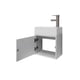 thumbnail image 2 of Gabinete De Baño Para Lavabo Minimalista Flotante LEANOR, 2 of 7