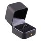 thumbnail image 3 of Ofertas únicas, 1 pieza, caja de anillo individual, soporte de exhibición de almacenamiento de joyería, caja organizadora de anillos, caja de regalo de plástico para boda gris, 3 of 7