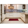 thumbnail image 5 of Ahgly Company Indoor Square Abstract Red Abstract Area Rugs, 6' Square, 5 of 6