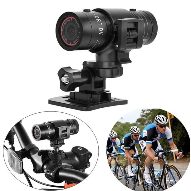 F9 Mini cámara, Full HD 1080P Impermeable Mini Deportes DV Cámara Bicicleta Motocicleta Casco Acción DVR Cámara de video Perfecta para deportes al aire libre ACTIVE Biensenido a ACTIVE