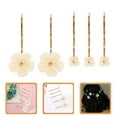 thumbnail image 3 of 10pcs Wedding Women Accessories Girls Floral Clip, Flowers Decoration Hair White Hairpins Pin Bridal Flower Bobby Hairpin Decorative Bride Head Girls, Clips Hairwear, 3 of 5
