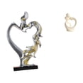 thumbnail image 1 of Escultura Romántica Abstracta De Pareja, Estatua Artística De Resina, Adorno Coleccionable Para Dormitorio, Boda, Aniversario, Escritorio, Armario, Decoración Del Hogar., 1 of 8