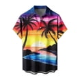 thumbnail image 7 of JSKUMAR Men's Hawaiian Printed Short Sleeve Shirts Tropical Graphic Button Down Holiday Shirt Vacation Casual Beach Outfit Multicolor-22,L, 7 of 7