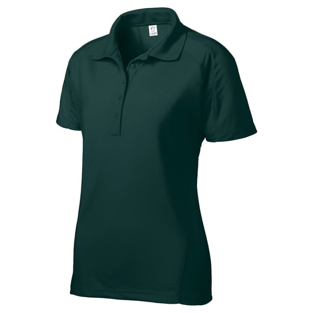 Gravity Threads Polo T-Shirt Pro pour Femmes - Vert Foncé - Grand