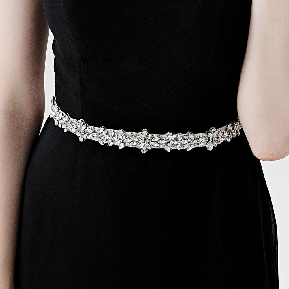 Chaine de Taille de Mariage Ceinture Incrustee de Strass Ceinture de Demoiselle d Honneur Accessoires de Robe pour Femmes Bijoux de Mariee B093 Walmart