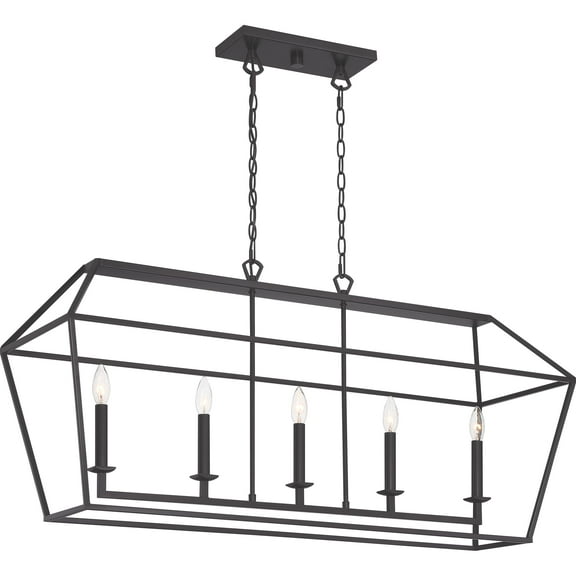 Ashley Harbour Transitional 5-Light Ceiling Hanging Chandeliers, Bronze