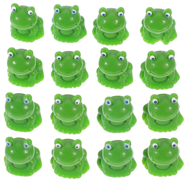 UPOUART 30Ud Miniaturas De Ranas En Resina Para De Paisajes Y Bonsáis