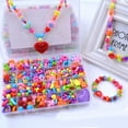 thumbnail image 1 of DIY Jewelry Making Craft Kit,9pcs Set Kids Jewelry DIY Bracelets Toys Kids Jewelry Making Kit Exquisite Design, 1 of 5
