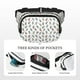 thumbnail image 5 of Easygdp Milk Tea2 Fanny Packs para Mujeres y Hombres, Bolsa de Cinturón, Bolsos de Cruz para Trabajo/Correr/Senderismo, 5 of 9