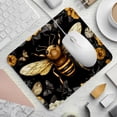 thumbnail image 2 of Bee Printed Square Gaming Mouse Pad, Non-Slip Rubber Bottom Mouse Mat for Office, 8.3x9.8 Inch, 2 of 6