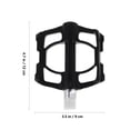 thumbnail image 2 of YSNOOWE 1Par Accesorios Pedales Plegables De Aluminio Negro Para Bicicletas, 2 of 7