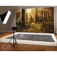 thumbnail image 1 of YUSDECOR 7x5ft Photography Backdrop Beautiful Natural Scenery Forest Lakes Background Studio Props Photography Background, 1 of 3