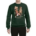thumbnail image 2 of If It's Not a Pitbull It's Just a Dog Gift | Mens Dog Lover Crewneck Graphic Sweatshirt, Forest Green, Large, 2 of 3