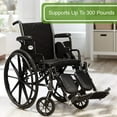 thumbnail image 5 of McKesson Wheelchair, Swing-Away Elevating Legrests, Detachable Arms - 16 in, 1 Ct, 5 of 11