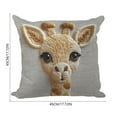 thumbnail image 3 of YingYouFu Easter Throw Pillow Covers Lmitation Embroidery Printing Around The Animal Printed Decorative Pillow Case Cushion Cover Home Decoration, 3 of 6