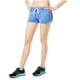thumbnail image 1 of Aeropostale Womens Faded Knit Shorty Mini Athletic Shorts, Azul, Grande Aeropostale Mini, 1 of 3