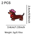 thumbnail image 4 of Jiibva Cartoon Dachshund Brooch Pin Funny Animal Lapel Pins Novelty Dog Pins Badge for Backpack Clothes Hat Decoration, 4 of 7