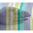 thumbnail image 3 of oneOone Tissu en Viscose Chiffon Multicolore Rayé Imprimé au Mètre 42 Pouces de Large, 3 of 3
