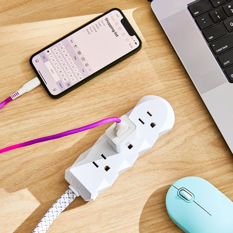 3-Outlet Surge Protector with 4-Foot Power Cord photo 3