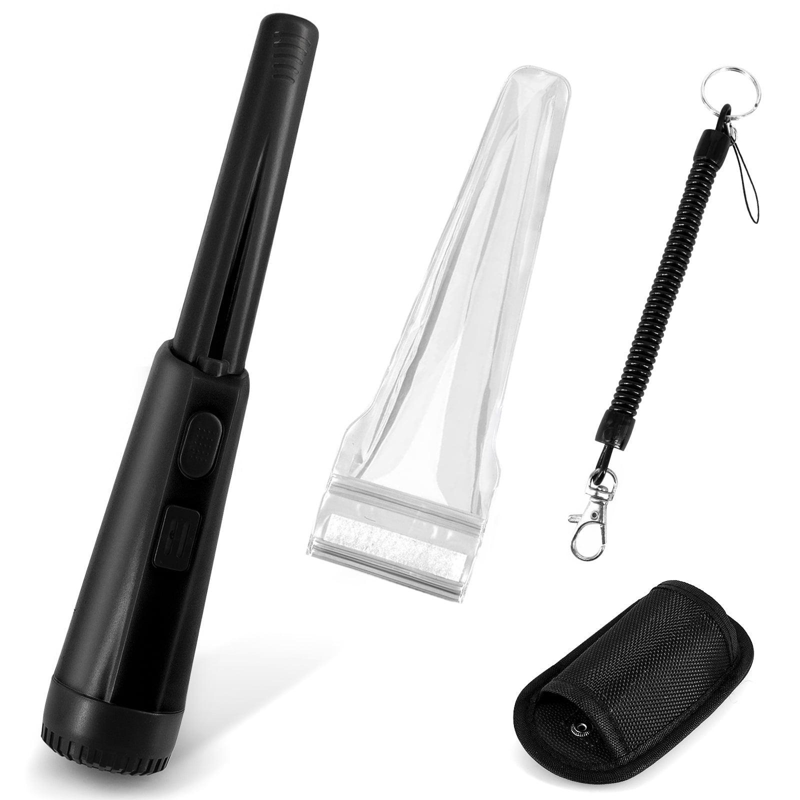 Metal Detector Pinpointer Waterproof Handheld Search Pinpointing Finder Treasure Hunting Tool Support Buzzer Vibration