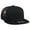 Black, variant on OTTO SNAP Cotton Twill Round Flat Visor 6 Panel Mesh Back Trucker Snapback - Red/Blk/Blk