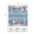 thumbnail image 4 of Naloa Horses Running Through The Water Mailbox Covers Magnetic Post Box Cover Post Letter Box Cover Garden Decor-25.5x21 in, 4 of 8