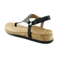 thumbnail image 3 of Vionic Womens Kirra II Leather Ankle Strap Slingback Sandals, 3 of 8