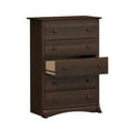 thumbnail image 5 of Prepac Fremont Espresso 5-Drawer Chest Dresser for Bedroom for Adults, 17.75"Dx31.5"Wx44.75"H, 5 of 13