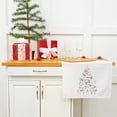 thumbnail image 2 of C&F Home Puppy Christmas Tree Flour Sack Kitchen Towel Decor Decoration 18" x 27" White, 2 of 4