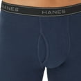 thumbnail image 6 of Hanes Men's Cotton Boxer Brief Pack, Moisture-Wicking, 3-Pack, 6 of 9