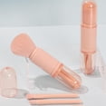 thumbnail image 4 of Juego De Brochas De Maquillaje 4 En 1, Juego De Brochas De Viaje Portátiles, Herramienta De Maquillaje Cosmético Facial Cateissary CE007263-01, 4 of 6