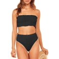 thumbnail image 2 of Maillots de Bain Bandeau 2 Pièces Taille Haute pour Femme, 2 of 6