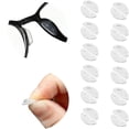 thumbnail image 1 of HNZHSL 12 Pares Almohadilla Nasales para Anteojos, Almohadillas para Lentes, Almohadillas de Nariz para Gafas, Retenedores de Gafas, Nose Pad para Gafas y Armazones Ópticos y Solar, 1 of 8