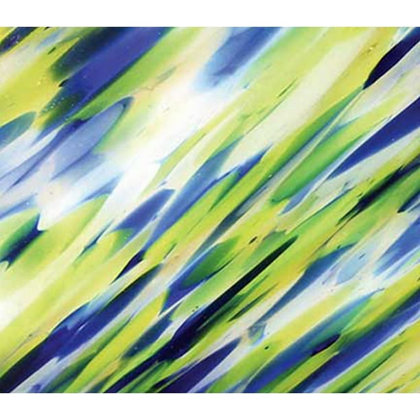 OCEANSIDE STAINED/FUSING GLASS SHEETS SPIRIT ATLANTIS FUSIBLE (Large