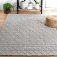 thumbnail image 2 of SAFAVIEH Lotus Nora Geometric Area Rug, Light Grey/Grey, 8' x 10', 2 of 8