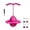 Pink, variant on Balance Jumping Ball,2026 Upgraded Non-Slip Jumping Balance Board with Handle and Balls Pump for Adults & Kids,Indoor & Outdoor Fun,Perfect for Balance,Coordination, And Fitness