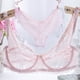thumbnail image 1 of Nuevos sistemas de sujetador de gasa de encaje de mujer empujan hacia arriba la ropa interior ultraf Abanopi Rosa/36B, 1 of 4