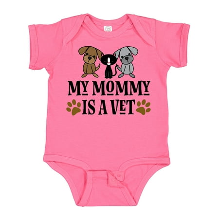 

Inktastic Veterinarian Mommy is a Vet Gift Baby Boy or Baby Girl Bodysuit
