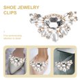 thumbnail image 3 of Miangastore Metallic Shoe Clips For Shoes And Wallets Business Gift 1 Pair 2.6x1.6in, 3 of 9
