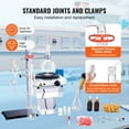 thumbnail image 2 of Buy Lab Essential Oil Distillation Apparatus 4000ML Water Distiller Purifier Home DIY Glassware 2 of 11