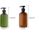 thumbnail image 3 of 4 Pcs Grandes Bouteilles Vides 500 ml (Marron), 3 of 5