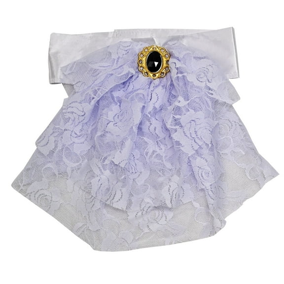 Adult's Victorian Era Noble Lace Jabot Costume Accessory