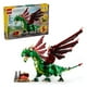 thumbnail image 1 of Set LEGO Creator 3en1 Dragón Medieval Juego de juguetes 31161, 1 of 4
