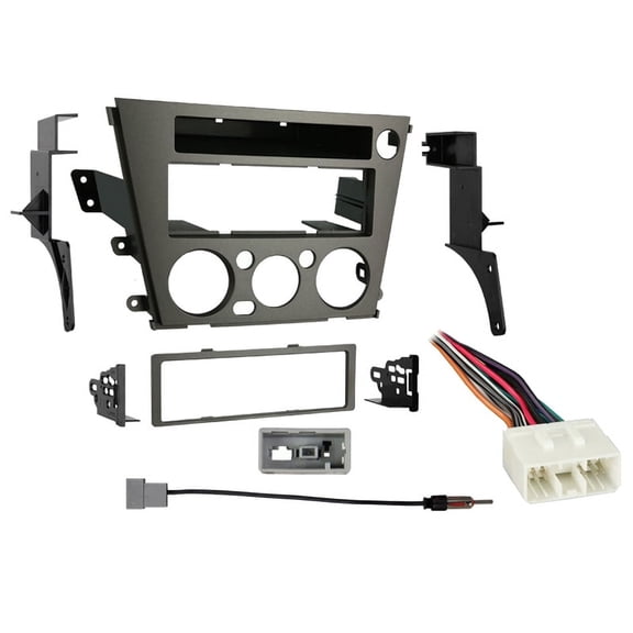 Fits Subaru Legacy 2005-2009 w/o Auto Climate Metra Single DIN Dash Kit with Harmony Radio Harness