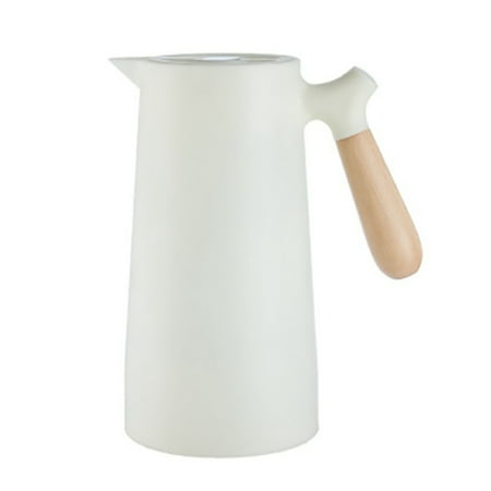 

Capacity Nordic Thermal Insulation Kettle Household Thermal Insulation Pot Glass Liner Hot Water White