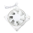 thumbnail image 1 of Ventilador De PC PWM De 80 Mm, Ventilador Delgado Y Silencioso Para Caja De Computadora De 80 X 80 X 25 Mm, Ventilador Enfriador De Velocidad De 800 A 2500 RPM Compatible Con, 1 of 7
