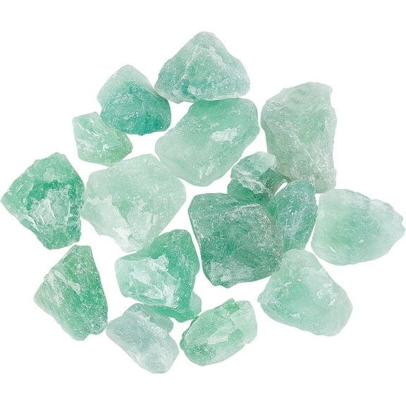 1 lb Rough Natural Fluorite Stone Raw Rocks Undrilled Points Stones for Home Decor Jewelry Making Cabbing Tumbling Cutting Polishing Lapidary Wire Wrapping 5bags