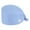 Blue, variant on Professional Button Back Work Cap - Unisex Solid Scrub Hat for Medical, Chef, Laboratory and Salon Use