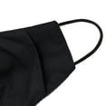 thumbnail image 4 of AeraVida Reusable Blue Black Gray Cotton Fabric Washable Fashionable Masks Set of 3, 4 of 8